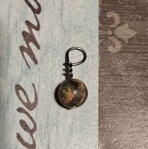 Sterling Silver 925 Ball Charm Pendant